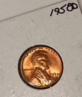 1958 D Lincoln Wheat Cent - Brilliant Uncirculated Red