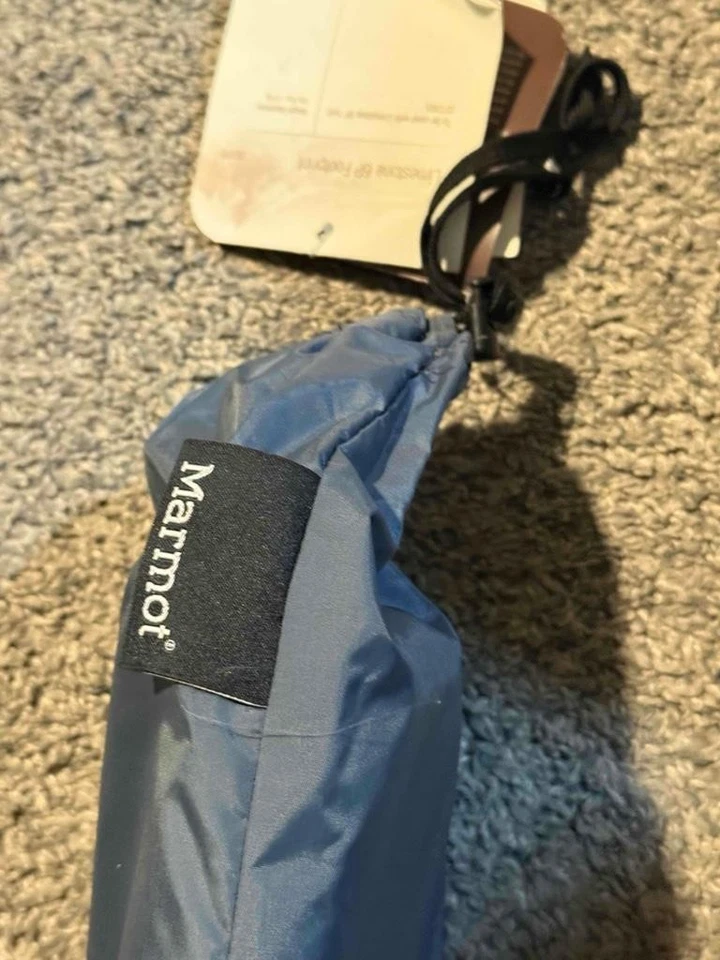 Lona protectora Marmot piedra caliza 6P 6 personas solo huella color níquel Foto 3 de 4