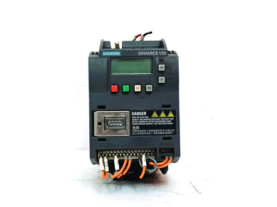 Siemens SINAMICS V20 6SL3210-5BB13-7UV0 / 0.5HP 200V AC Drive Single Phase