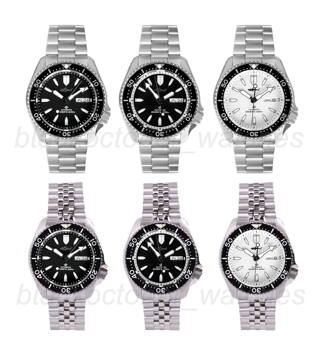 Heimdallr Sharkey SKX007 Bullet Day Date NH36A Automatic 200M 