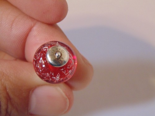 JAMES AVERY FINIAL ART GLASS CHARM Longhorn/skull roses STERLING SILVER RETIRED - Picture 2 of 7