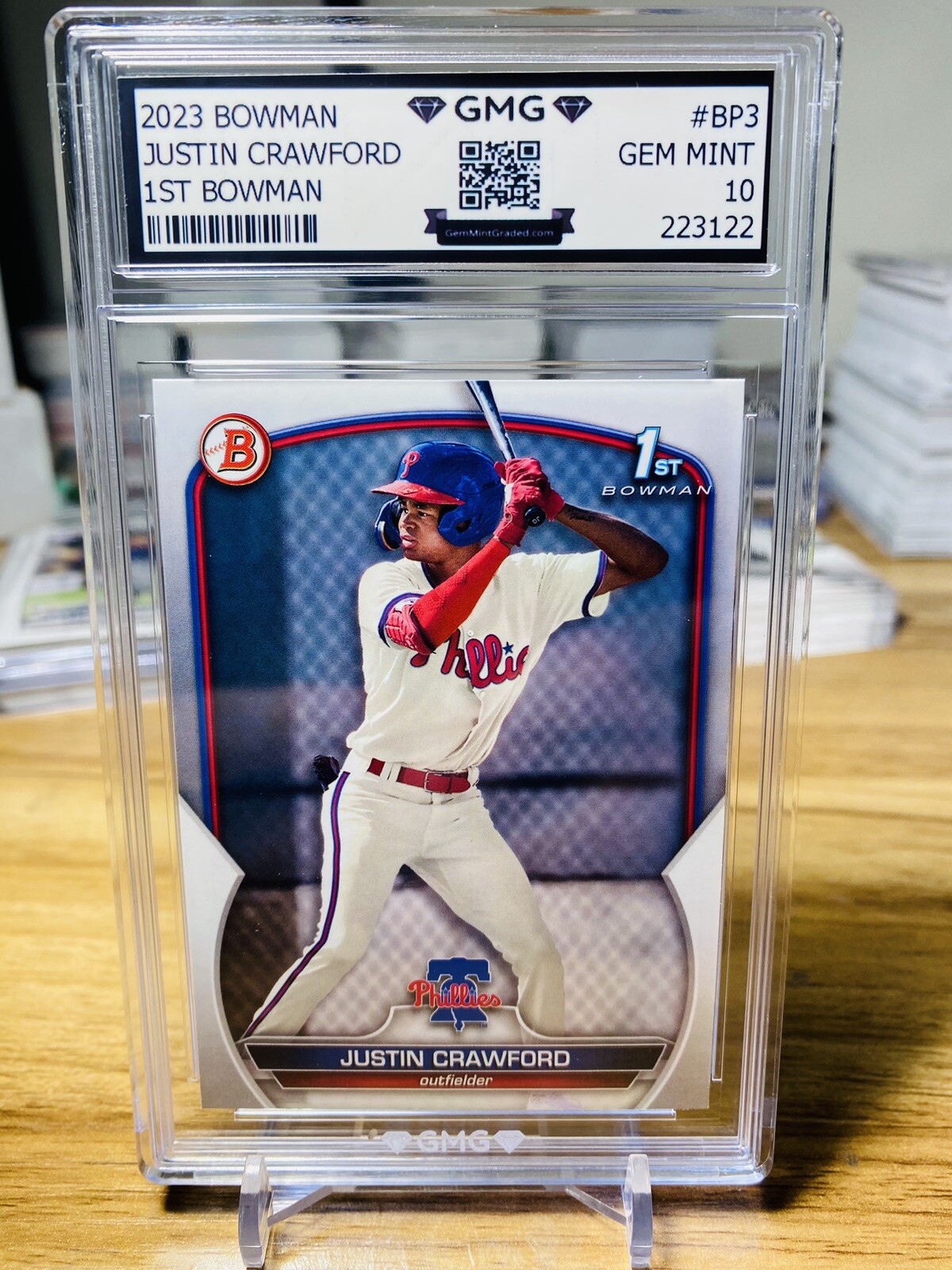 2023 Bowman - Prospects Justin Crawford #BP-3 (RC)