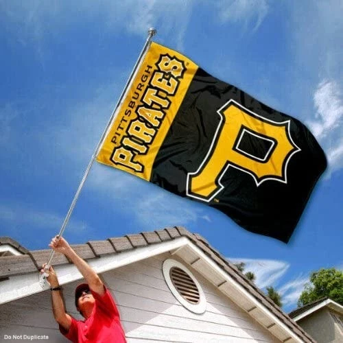 Pittsburgh Pirates 3x5 ft Flag Banner MLB Baseball Champions Free Shipping - Image 3 of 4