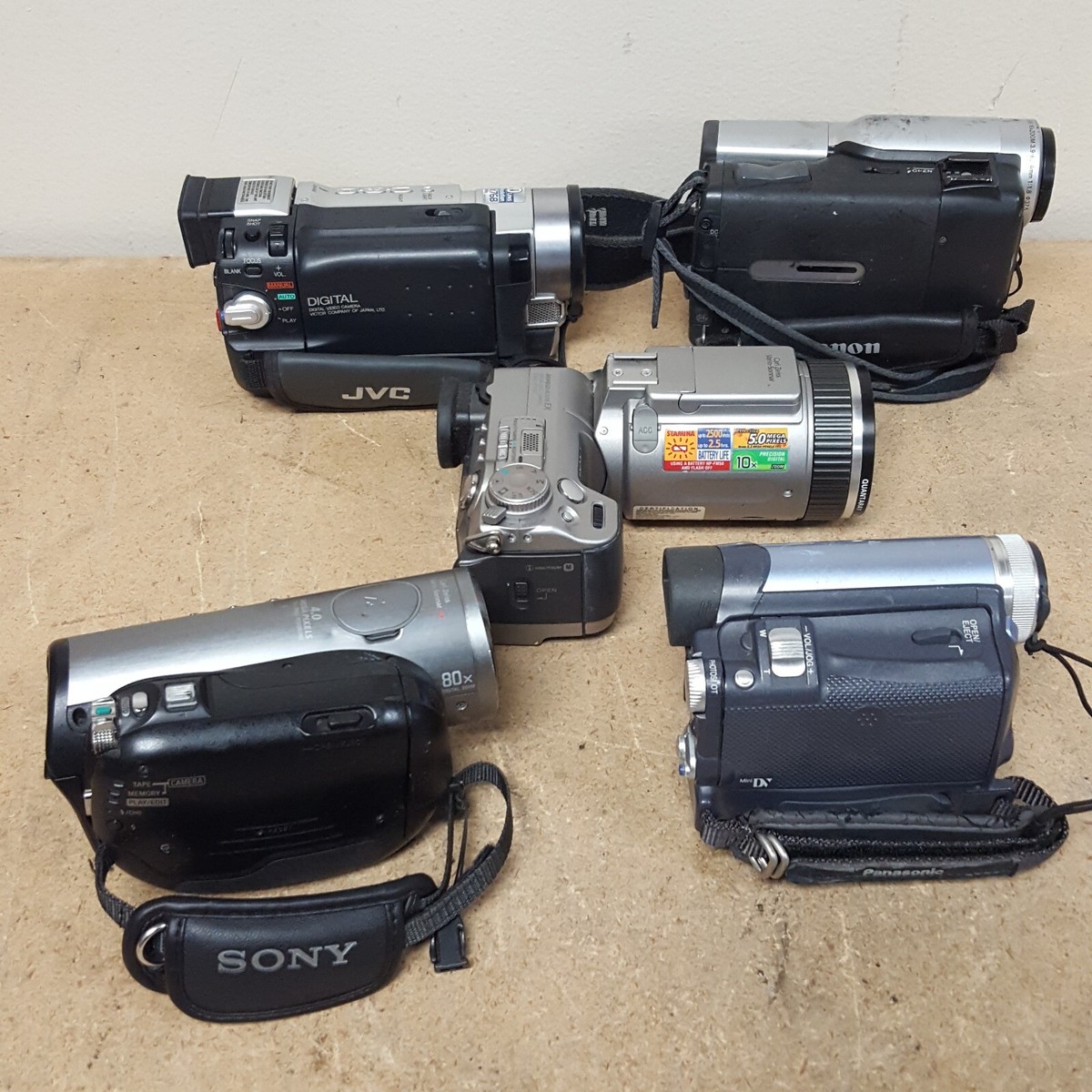 Canon HF M52 Panasonic ワイドコン・レンズ付 純正バッグ付