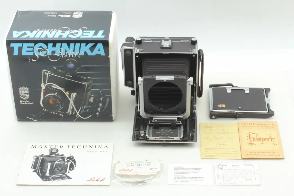 New Bellows 【UNUSED】 Linhof Master Technika 45 4x5 RF 50 Jahre Camera from JAPAN - Image 3 of 4