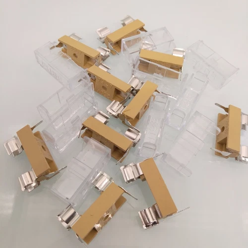 10PC 250V 6A Panel Mount For PCB Fuse Holder Case & Transparent Cover 5x20mm NEW - Picture 13 of 16