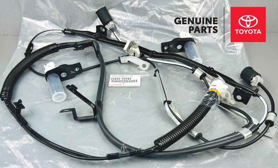 Kit ABS sensor de velocidad delantero OEM Toyota Land Cruiser Lexus LX450 FZJ80 04895-60060 Foto 4 de 4