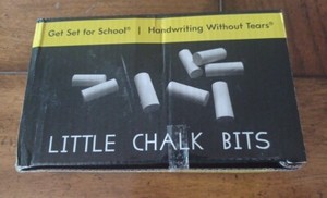 New HWT Handwriting Without Tears Little Chalk Bits 4k 5k Homeschool