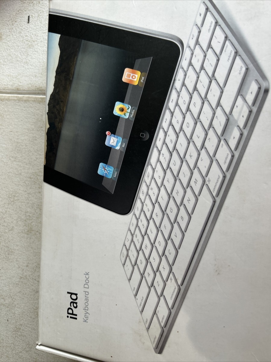 Apple iPad Keyboard Dock A1359 30-Pin 1st and 2nd Generation iPad