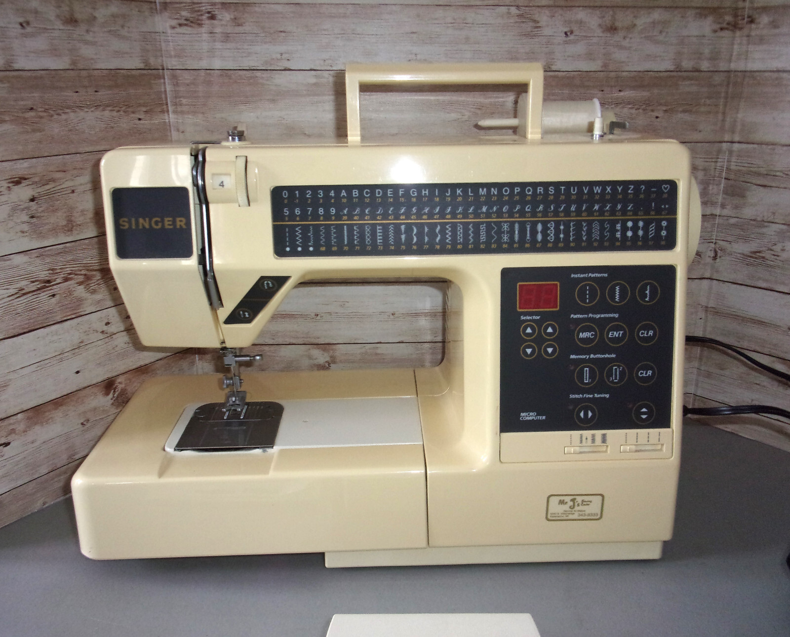 Singer 2210 Athena Computerized Embroidery Sewing Machine Tested