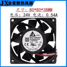 DELTA PFB0824GHE 8038 DC24V 24V 0.54A 4-Wire PWM Cooling Fan