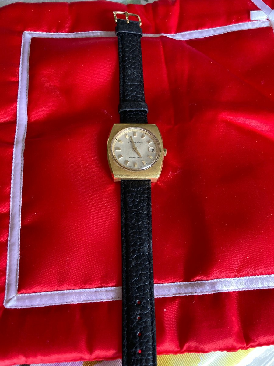 VINTAGE MATHEY- TISSOT SUPERAUTOMATIC SWISS MADE MEN WATCH RUNNING