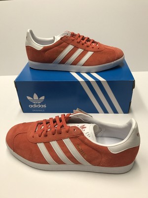 mens orange gazelles
