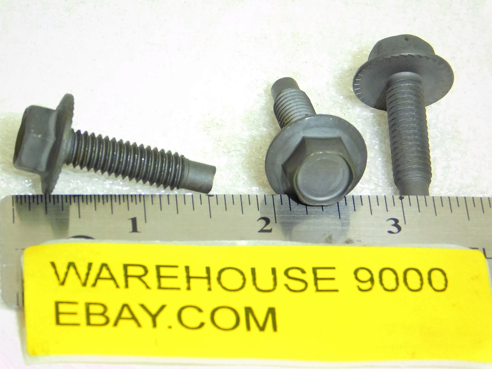 50 Hex Washer Head Spin Lock Bolts Auveco 5713 Grade 2 General