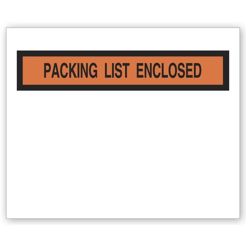 3000 Packing List Enclosed Panel Face Envelopes 4.5 x 6 Shipping Envelope Pouch - Picture 3 of 6