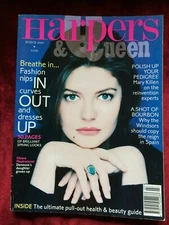 HARPERS & QUEEN mag March-1995 CHIARA MASTROIANNI Christian Lacroix Human League