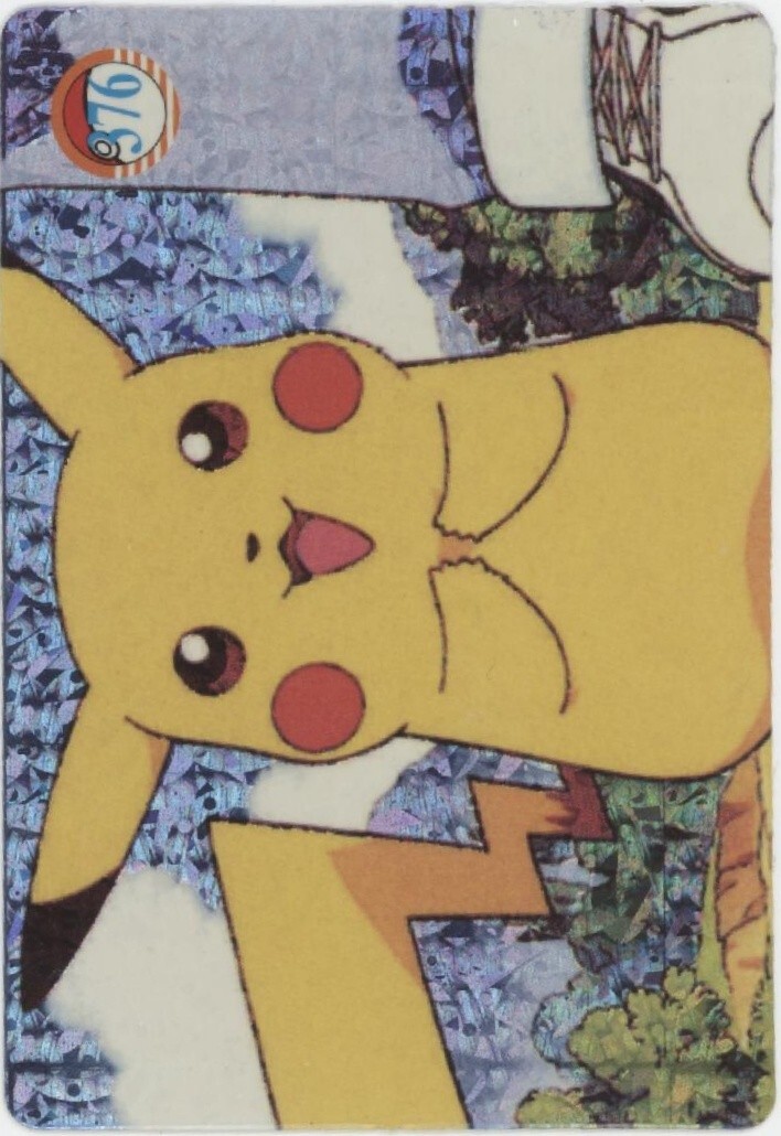 Pikachu Pokemon Vending Machine Holo #376 #1