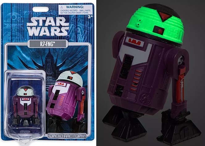 STAR WARS DROID FACTORY R7-FNG フィギュアセット Star Wars R7-FNG Droid Factory Disney Parks Exclusive