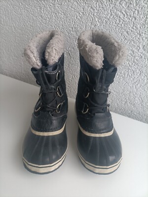 SOREL Kinder Stiefel waterproof Gr. 34 schwarz. 