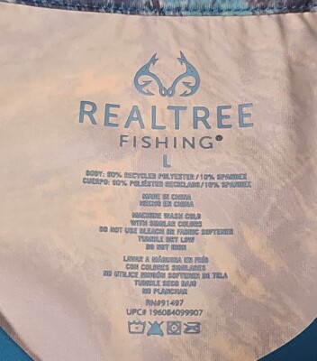 Chemise De Pêche Realtree Homme – Manches Courtes – UPF 30 – Taille XL