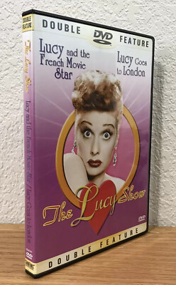 LUCY SHOW ~ DOUBLE FEATURE (DVD, 2002) LUCY & FRENCH MOVIE STAR/LUCY GOES LONDON