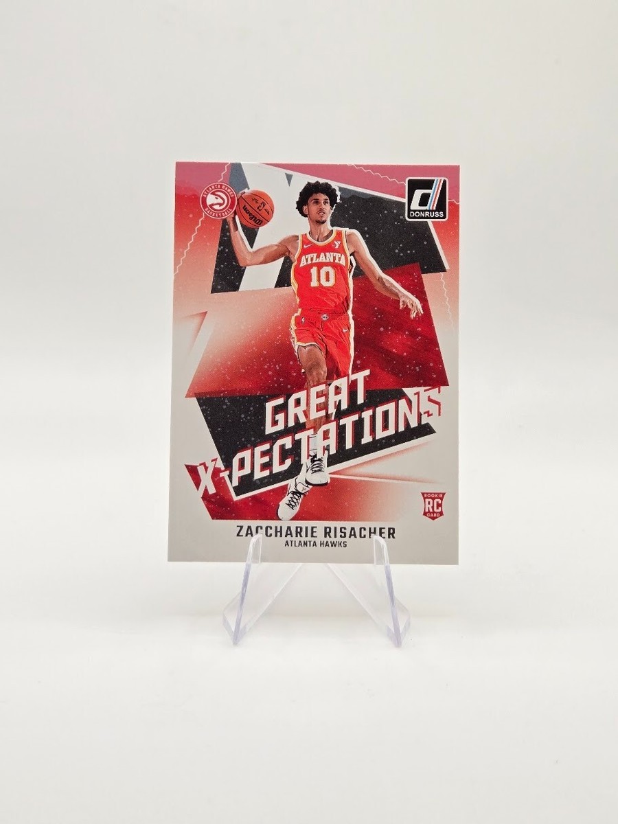 Zaccharie Risacher 2024-25 Panini Donruss RC Great X-Pectations
