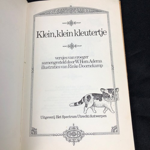VTG Klein, klein kleutertje W Hora Adema Doornekamp In Dutch 1975 Paperback Rare - Picture 6 of 12