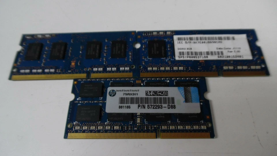 SK Hynix 6GB (2GBx3) SO-DIMM DDR3 PC3-10600S Memory - HMT325S6BFR8C-H9 - Tested - Image 2 of 3