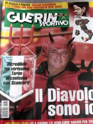 Guerin Sportivo 30 2001 Vieri Ronaldo Franco Sensi Fatih Terim - Reggina e ROMA