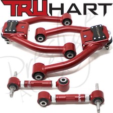 TRUHART RACING ADJUSTABLE FRONT UPPER & REAR CAMBER KIT for 97-01 HONDA CRV CR-V