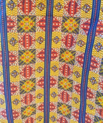 10 yards WAVERLY Monroe County Fabric **NEW** 360'' X 47'' Quilted Country Pattern