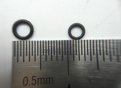 200 piezas anillos redondos de pesca de carpa aparejos de pesca anillos tóricos 3,1 mm y 3,7 mm - Imagen 9 de 21