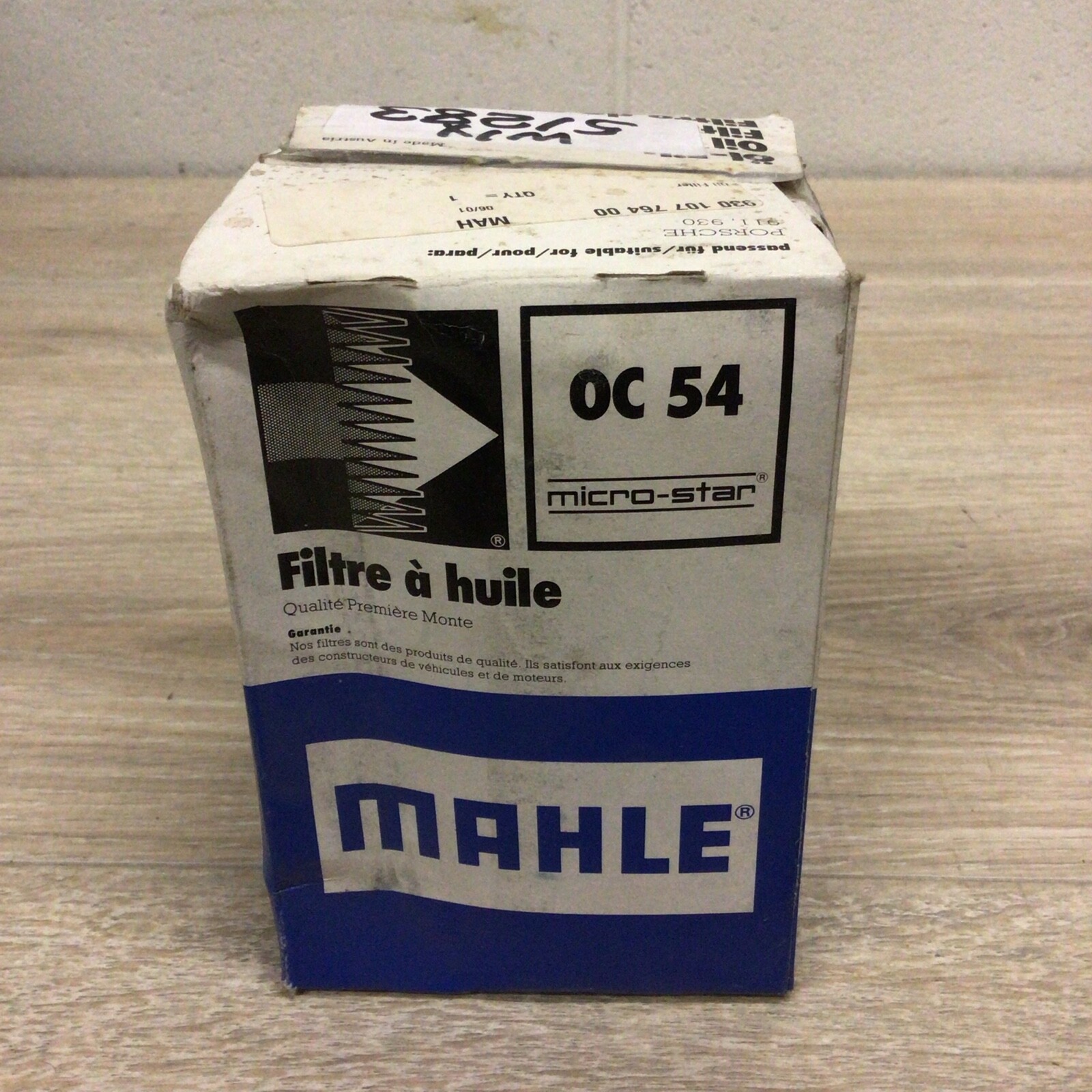 Filtre à Huile MAHLE OC 54 - Pour BMW M1 (E26) Et Autres Modèles - Neuf, Nombreuses Références équivalentes