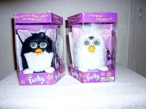 2   @1998   Mint Condition Furbys in box with all paper work