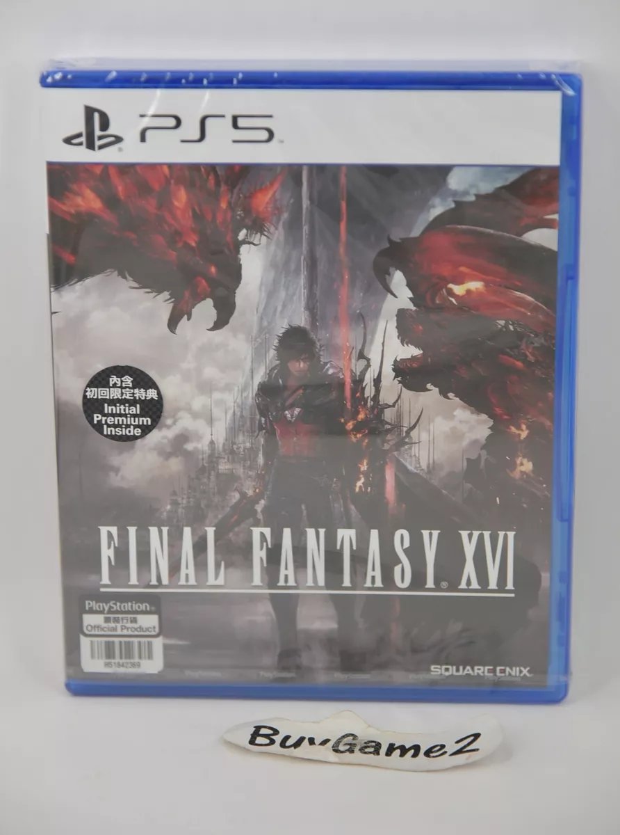 NEW PS5 Final Fantasy 16 XVI FF16 (HK, Chinese/ English/ Japanese/  Spanish)+ DLC