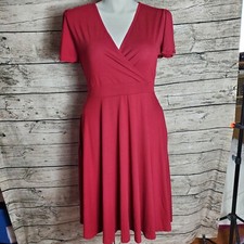 Nemidor Red Plus Size Collection Dress Size 14