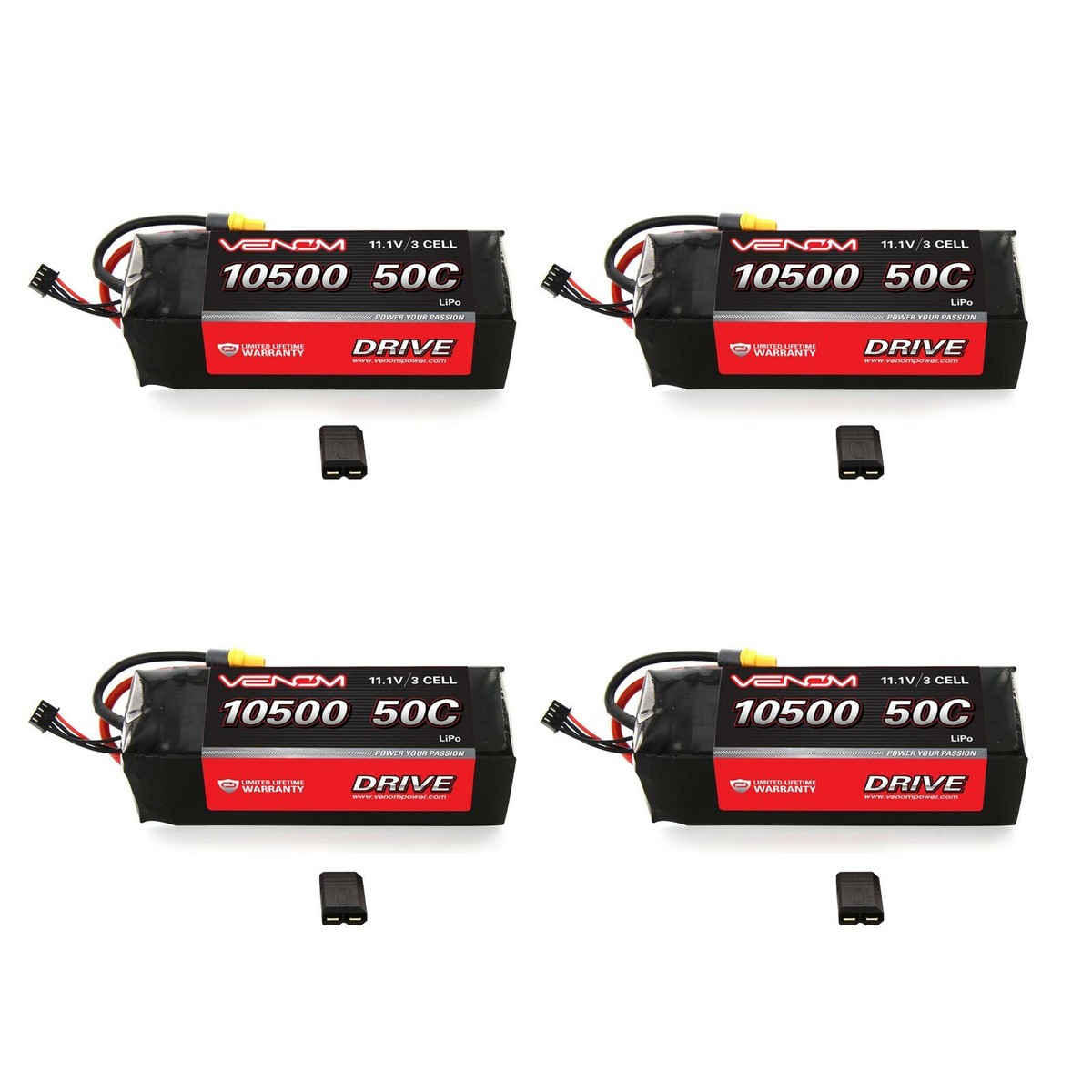 Traxxas X-Maxx Monster Truck 50C 3S 10500mAh 11.1V LiPo Battery by