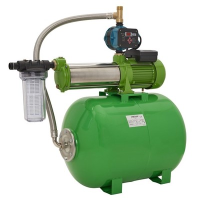 Hauswasserwerk Kreiselpumpe Edelstahl 11 Bar 8600 L/h  100-150 L Membrankessel