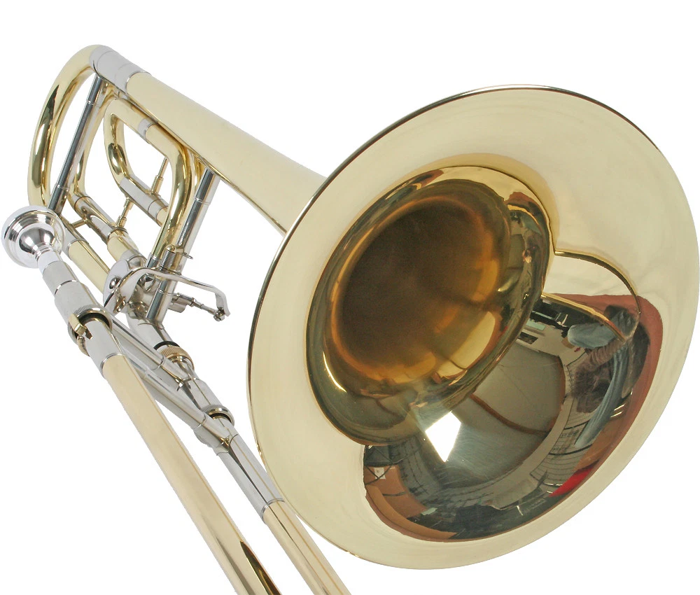 Boccaglio Per Trombone Bach 5GL - Artigianale, Gambo Largo, Finitura Argento - Nuovo