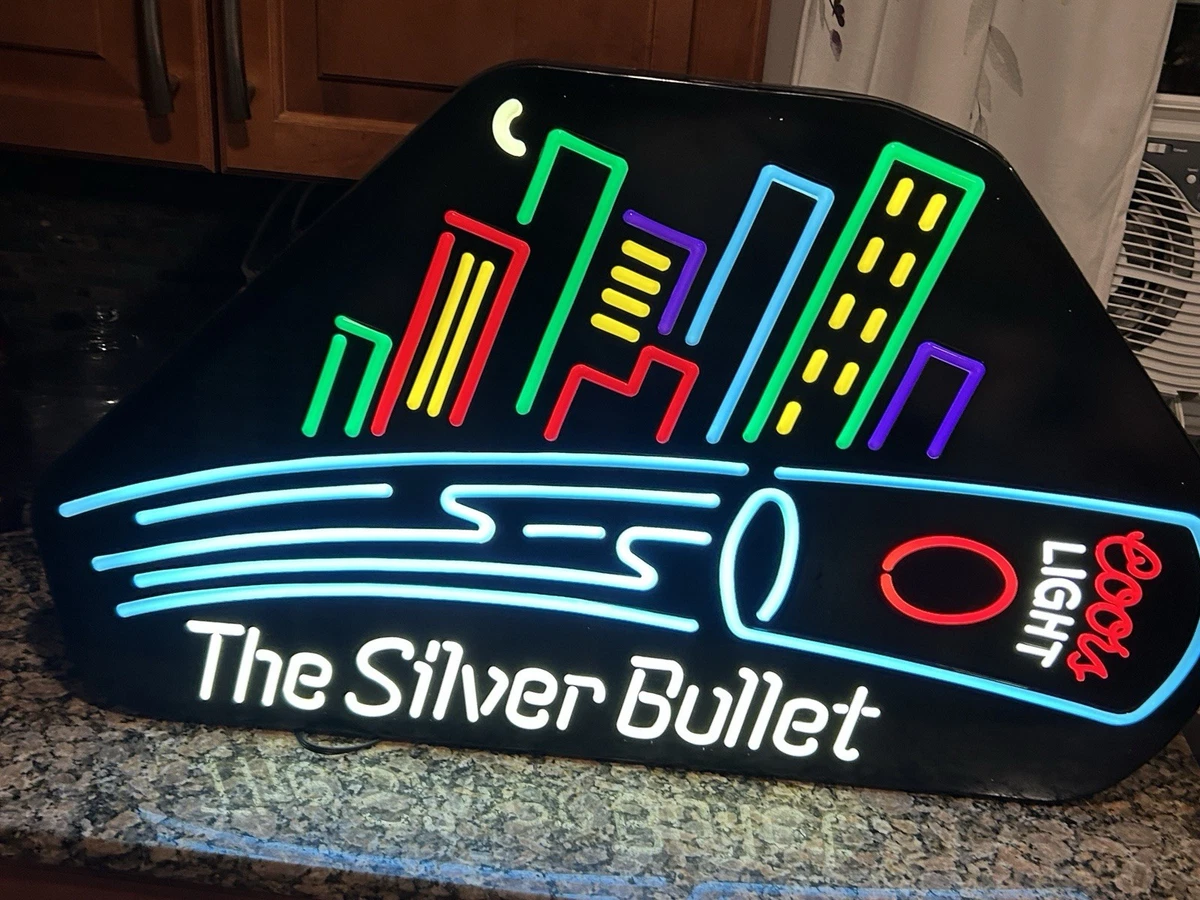 Vintage Coors Beer Neon Sign In Collectible Coors Signs & Tins | eBay