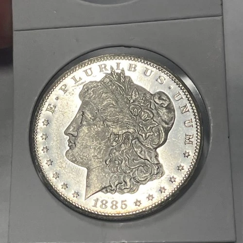 1885-CC Morgan Silver Dollar Brilliant Unc/Bu   Proof Like