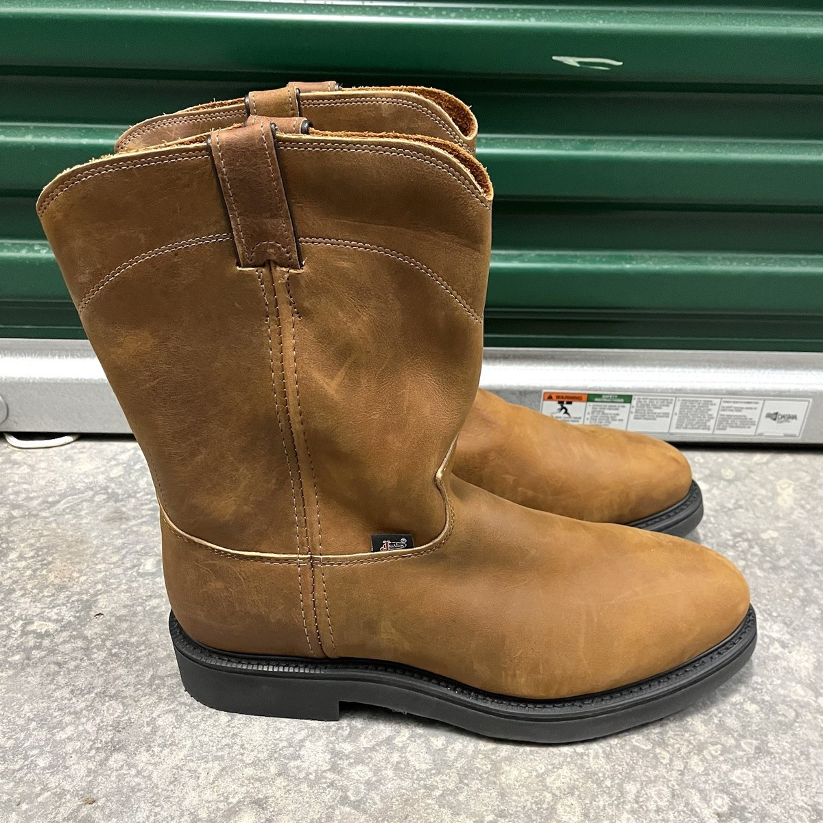 Justin Work Boots Steel Justin Boots 4764 Justin Steel Toe Work