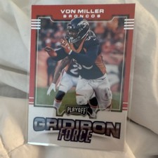 2017 Panini Playoff Gridiron Force Von Miller Denver Broncos #5 NFL Insert