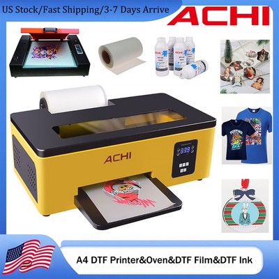 A4 DTF L800 Roll Film Printer& Ink&Oven T-Shirt Printer Flatbed Inkjet Printer