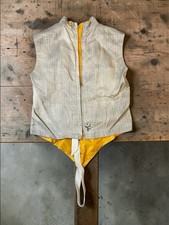 Vintage Santelli NYC Electric Foil Fencing Lame Vest Size 36