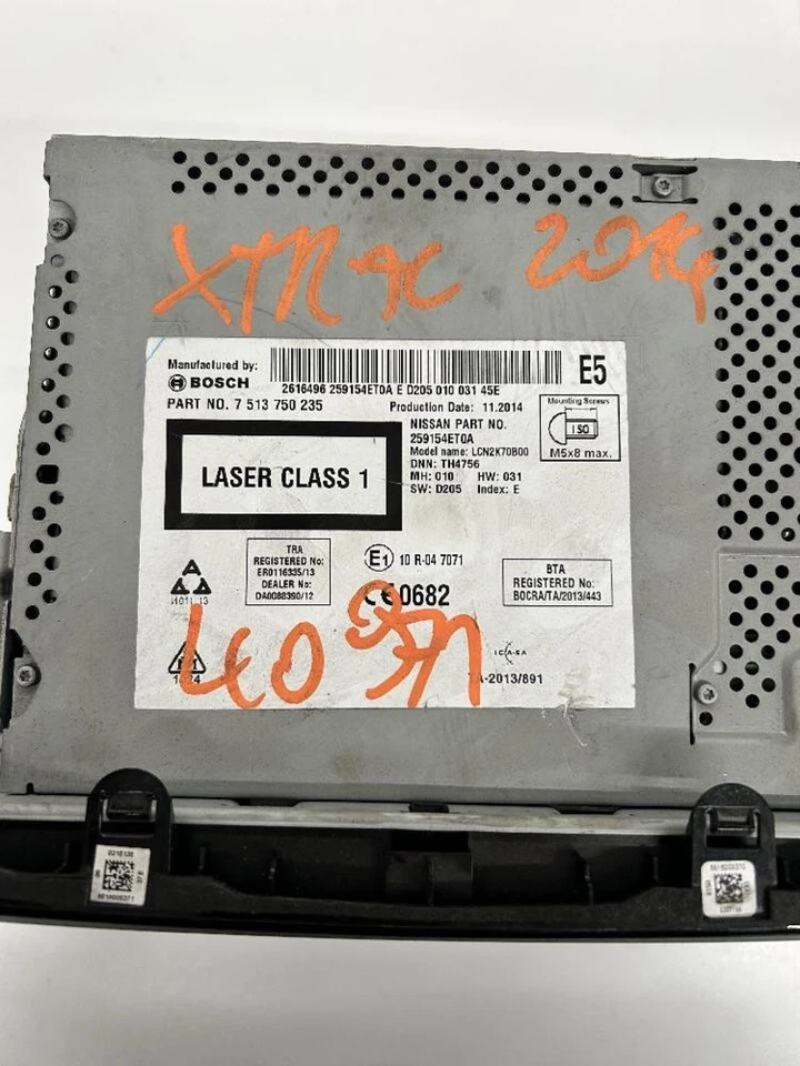 281856FP0A sistema audio / radio cd NISSAN X-TRAIL T32 (06/14) 1.6 DCI 2WD 2014 - Imagen 4 de 4