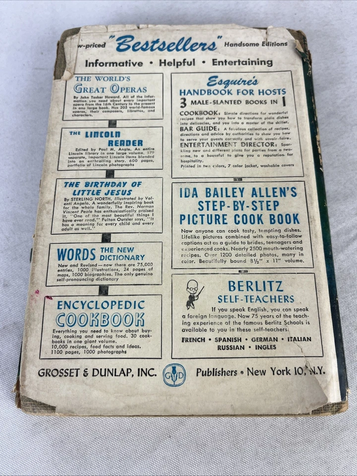 JULES VERNE - 20 000 лье под морем - Grosset & Dunlap - HC с DJ - Изображение 2 из 4