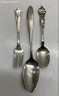 Three Sterling Silver Spoons and Fork