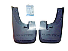 Oem Nissan 2022-2026 Frontier Front Splash Guards Set Black T99j2-9by03 Oem Nissan 2022-2026 Frontier Front Splash Guards Set Black T99j2-9by03