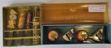 Boston Warehouse Cheese Spreaders Salt Pepper Set Charcuterie Brie Gouda New Vtg